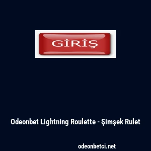 Odeonbet Lightning Roulette - Şimşek Rulet
